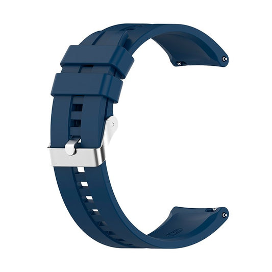 Correia Universal 22mm Amazfit GTR / Stratos / Huawei / Samsung / COOL Borracha Marinho