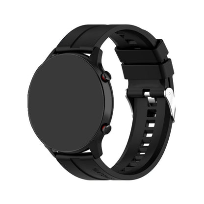 Correia Universal 22mm Amazfit GTR / Stratos / Huawei / Samsung / COOL Borracha Preto