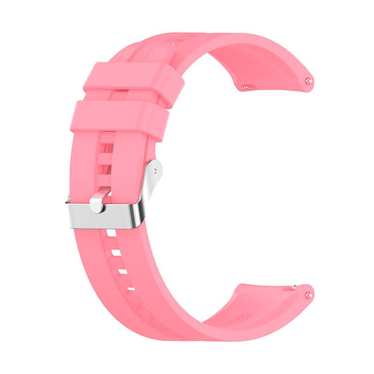 Correia Universal 22mm Amazfit GTR / Stratos / Huawei / Samsung / COOL Borracha Rosa