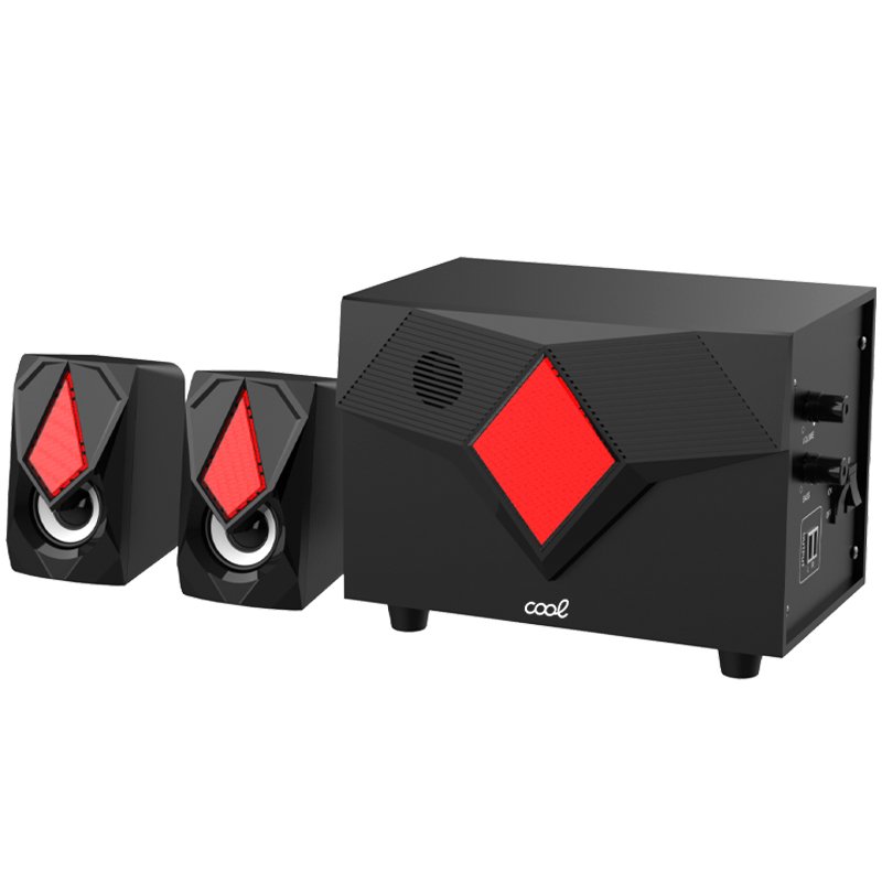 Equipamento de áudio para PC COOL LED USB 15W gaming