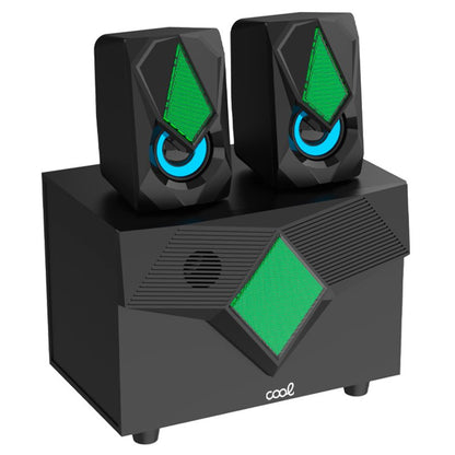 Equipamento de áudio para PC COOL LED USB 15W gaming
