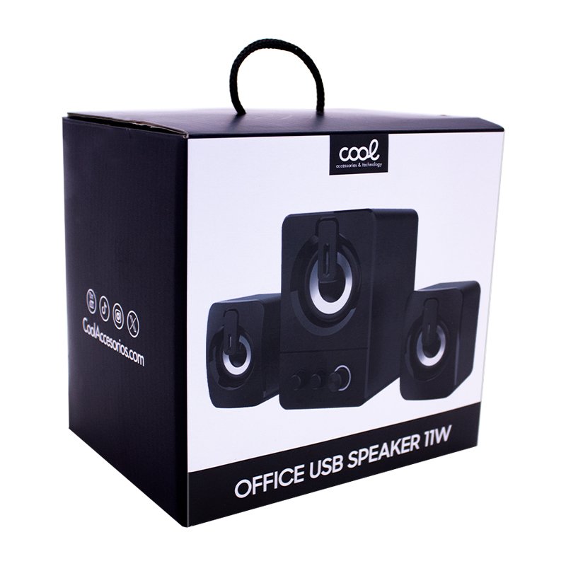 Equipamento de Áudio para PC Oficina COOL USB 11W