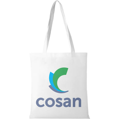 Saco Tote para convenções não tecido "Large Zeus" - Branco
