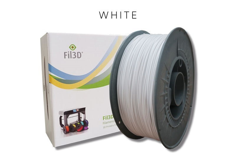 Filamento Tucab FIL3D PETG Branco 1.75mm 1kg para impressão 3D