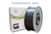 Filamento Tucab FIL3D PETG Cinza Transparente 1.75mm 1kg para impressão 3D