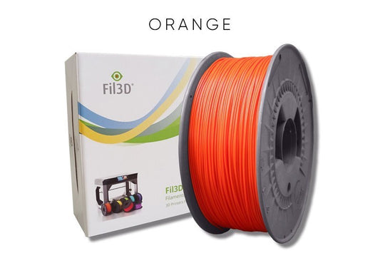 Filamento Tucab FIL3D PETG Laranja 1.75mm 1kg para impressão 3D