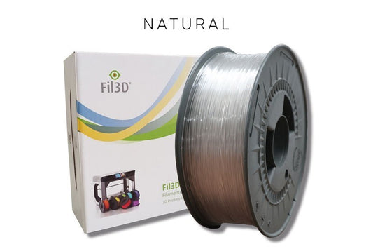 Filamento Tucab FIL3D PETG Natural 1.75mm 1kg para impressão 3D
