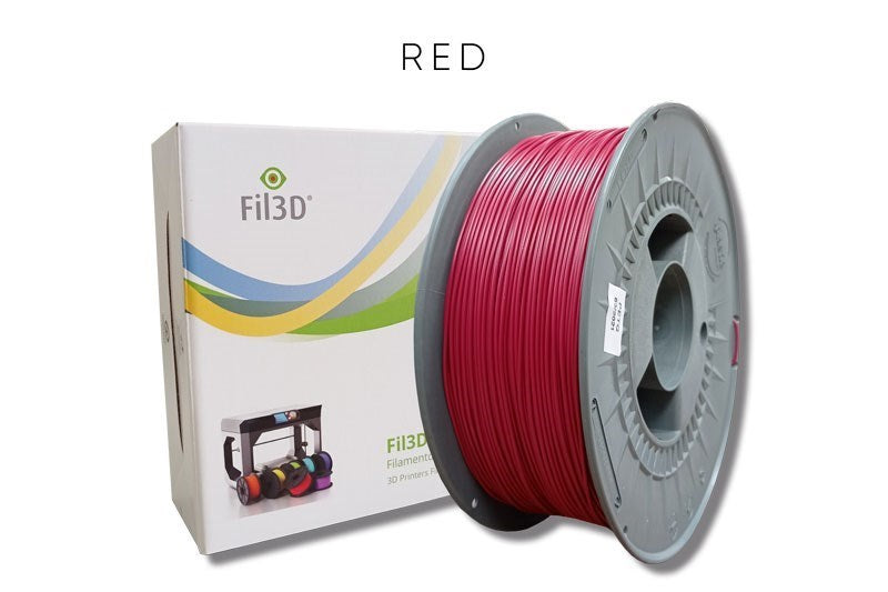 Filamento Tucab FIL3D PETG Vermelho 1.75mm 1kg para impressão 3D