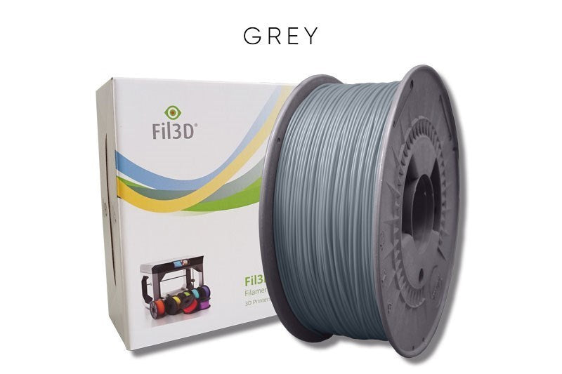 Filamento Tucab FIL3D PLA Cinza 1.75mm 1kg para impressão 3D