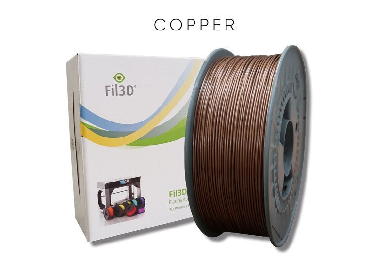 Filamento Tucab FIL3D PLA Cobre 1.75mm 1kg para impressão 3D