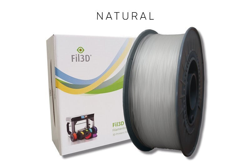 Filamento Tucab FIL3D PLA Natural 1.75mm 1kg para impressão 3D