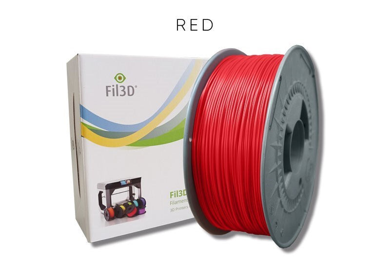 Filamento Tucab FIL3D PLA Vermelho 1.75mm 1kg para impressão 3D