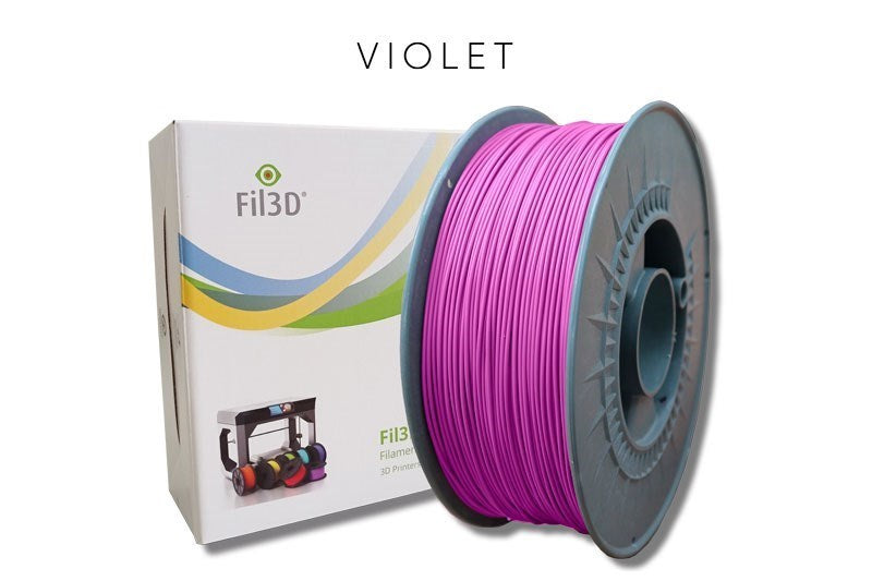 Filamento Tucab FIL3D PLA Violeta 1.75mm 1kg para impressão 3D