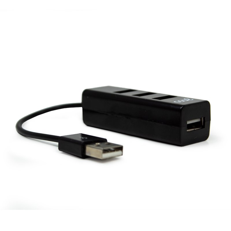 Hub Universal USB 2.0 COOL 4 Portas USB Preto