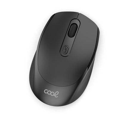 Kit de Teclado + Rato Sem Fios para PC em Espanhol COOL Enter Preto