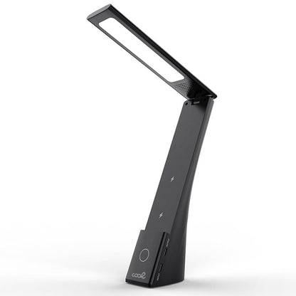 Lâmpada LED + Base de carregamento sem fio Qi COOL Compact Preto