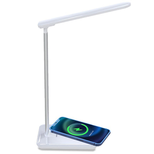 Lâmpada LED + Base de carregamento sem fio Qi COOL Fold Branco