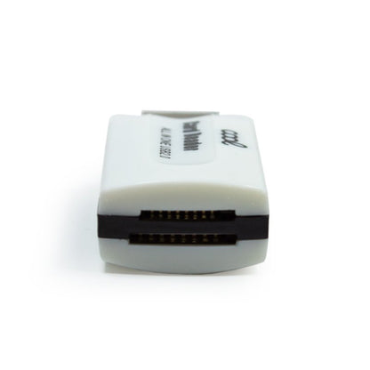 Leitor USB de cartão de memória universal COOL (tudo em um) Branco