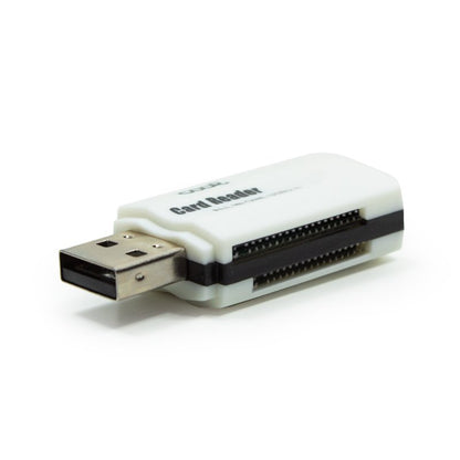 Leitor USB de cartão de memória universal COOL (tudo em um) Branco