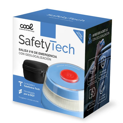Luz de Sinalização Ligada (Aprovada pela DGT) COOL Safetytech