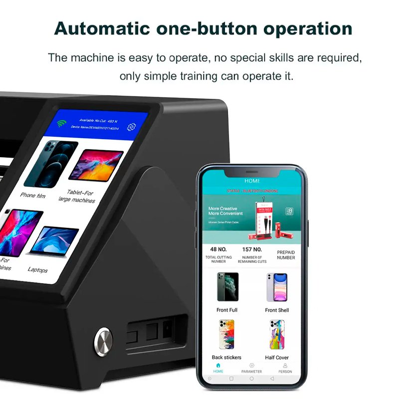 Máquina Plotter Devia V2 Até 15 poleg + Acessórios + 50 Folhas Smartphones + 20 Folhas Tablets