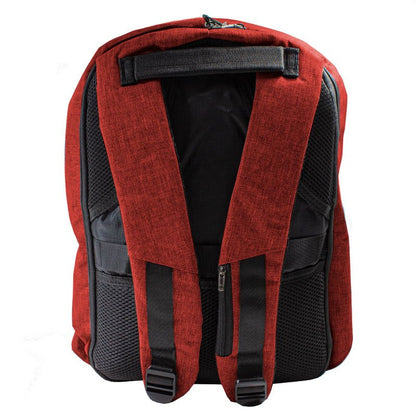 Mochila para laptop 15"-16" COOL Memphis Preto-Vermelho