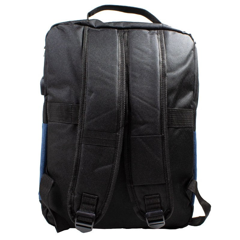 Mochila para laptop 15"-16" COOL Portland Preto-Azul