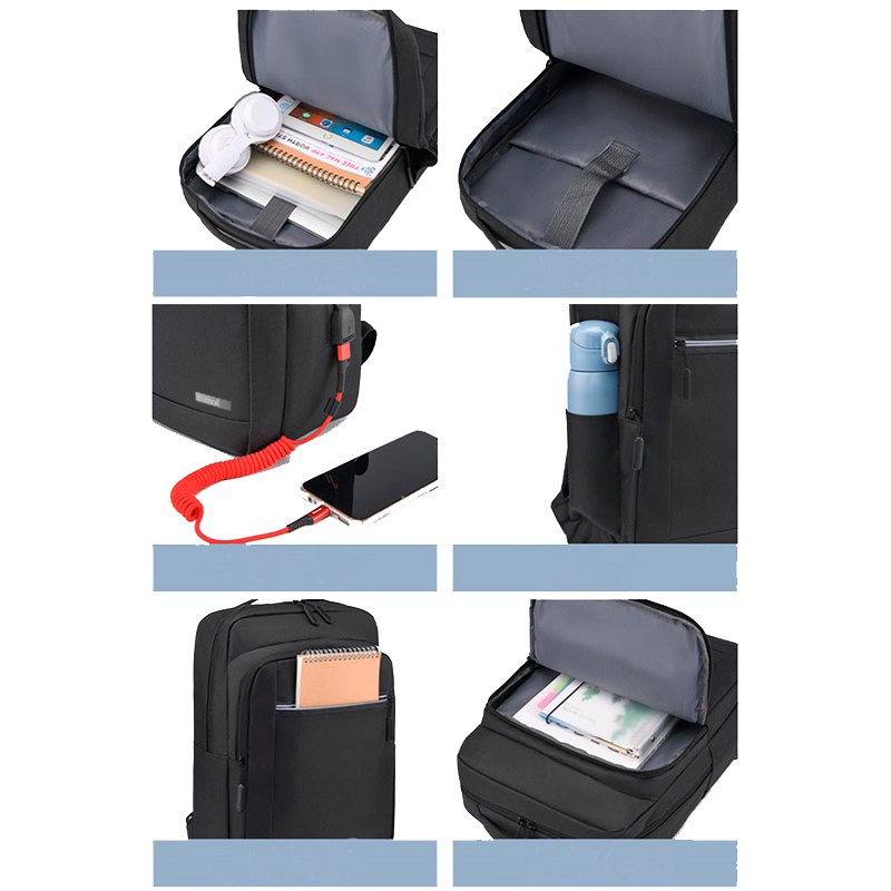 Mochila para laptop 15-16 Polegadas COOL Porto Preto