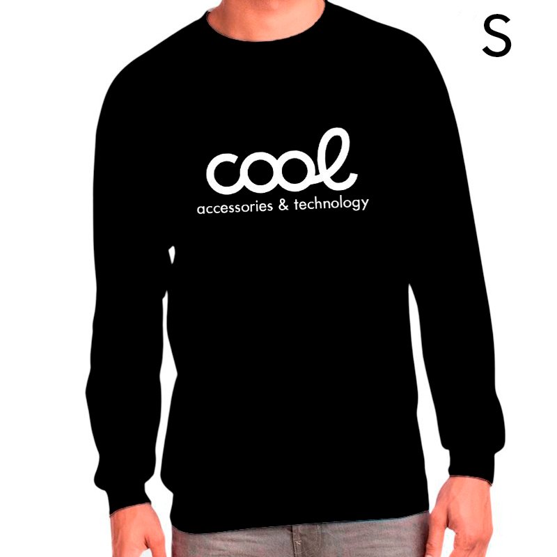 Moletom Cool Acessórios Tamanho S (Unissex) Preto