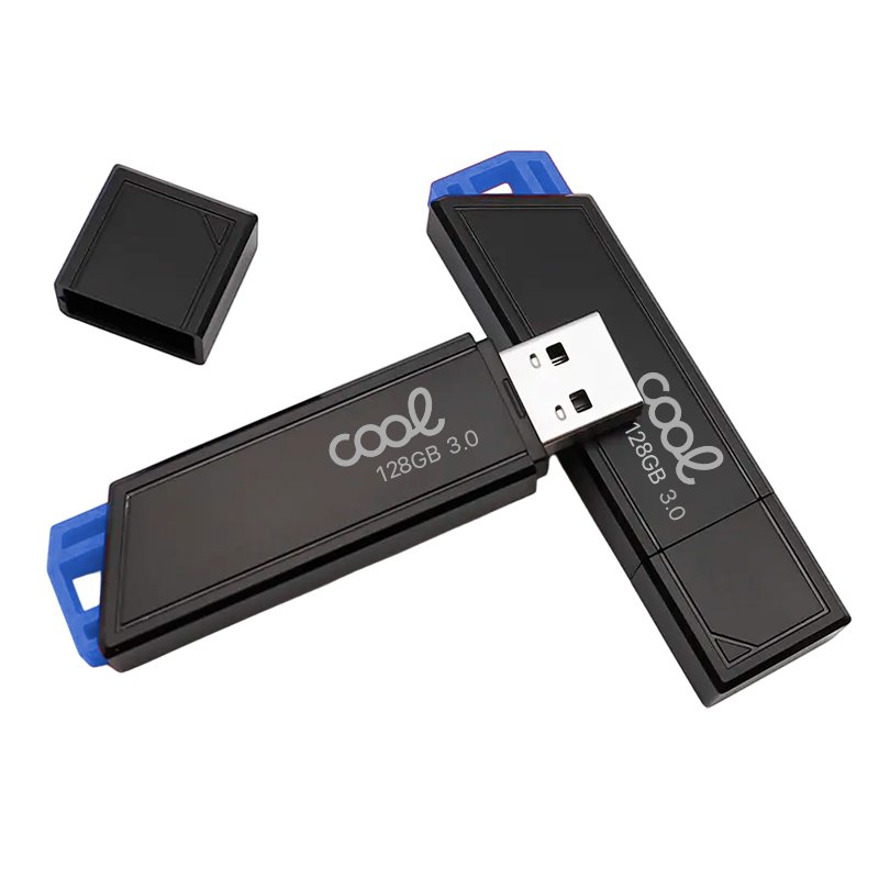 Pen Drive USB x128 GB 3.0 COOL Lancer Azul