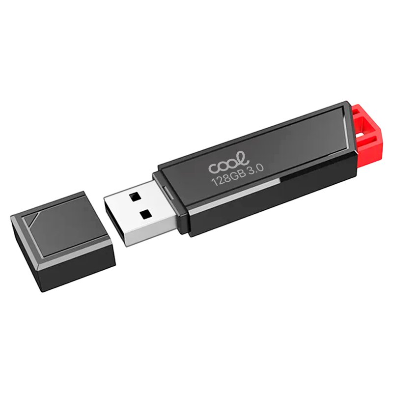 Pen Drive USB x128 GB 3.0 COOL Lancer Vermelho