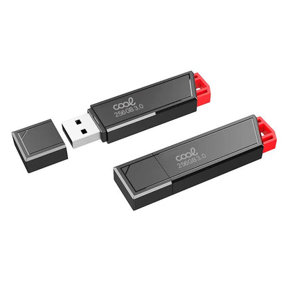 Pen Drive USB x256 GB 3.0 COOL Lancer Vermelho
