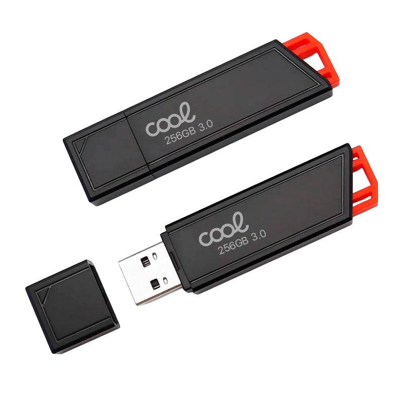Pen Drive USB x256 GB 3.0 COOL Lancer Vermelho