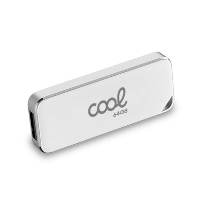 Pen Drive USB x64 GB 2.0 COOL Board Branco