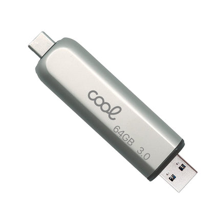 Pen Drive USB x64 GB 3.0 COOL (2 in 1) Tipo-C / USB