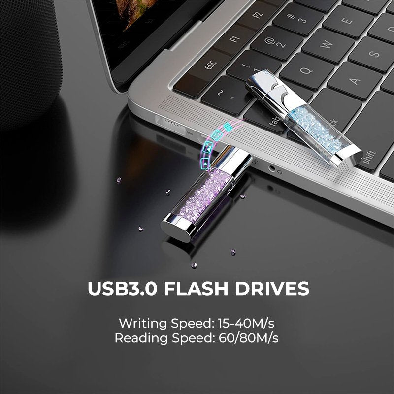 Pen Drive USB x64 GB 3.0 COOL Azul Claro