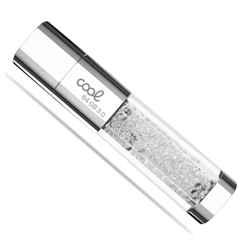 Pen Drive USB x64 GB 3.0 COOL Branco