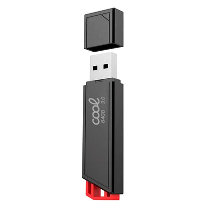 Pen Drive USB x64 GB 3.0 COOL Lancer Vermelho