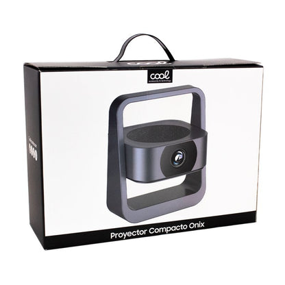Projetor Compacto COOL Onix 3500 Lúmens Alto-falante Integrado + HDMI / USB + Espelho Wifi Cinza