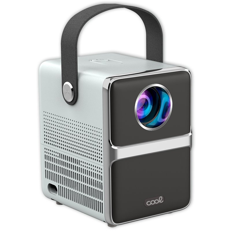 Projetor compacto COOL Star 2500 lúmens alto-falante integrado 10w + HDMI / USB + espelho Wifi