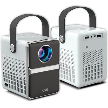 Projetor compacto COOL Star 2500 lúmens alto-falante integrado 10w + HDMI / USB + espelho Wifi