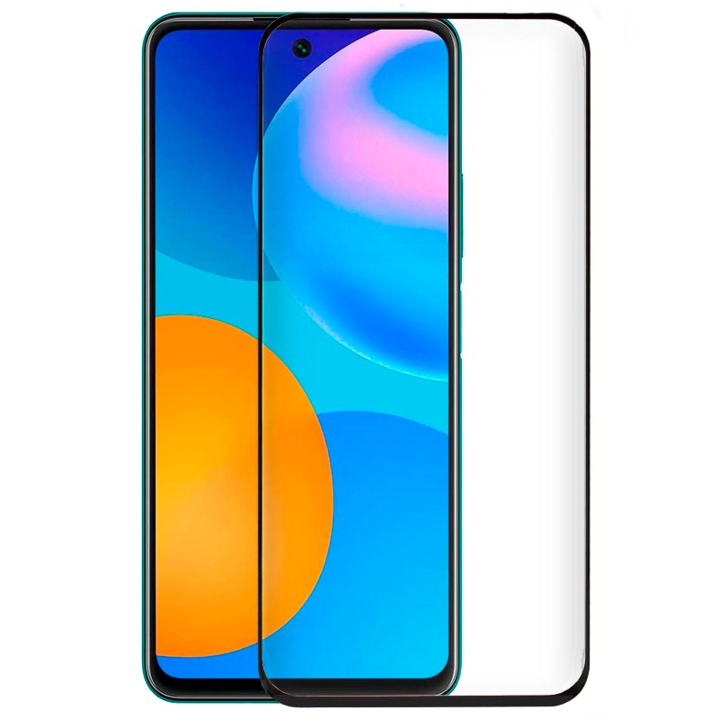 Protetor de ecrã de vidro temperado COOL para Huawei P Smart 2021 (FULL 3D)