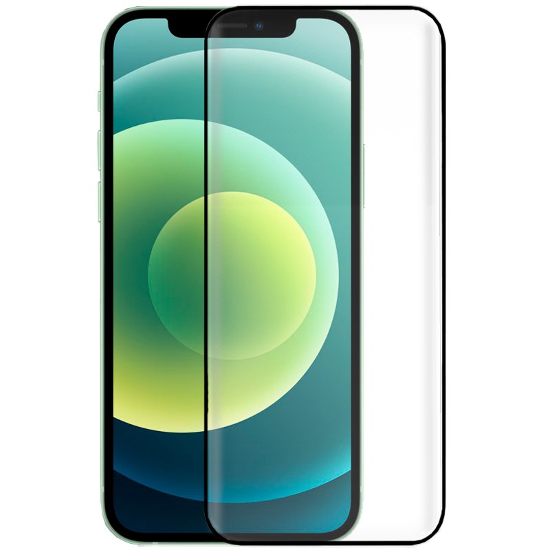 Protetor de ecrã de vidro temperado COOL para iPhone 12/12 Pro (FULL 3D)