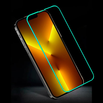 Protetor de ecrã de vidro temperado COOL para iPhone 13 Pro Max / 14 Plus (Néon)