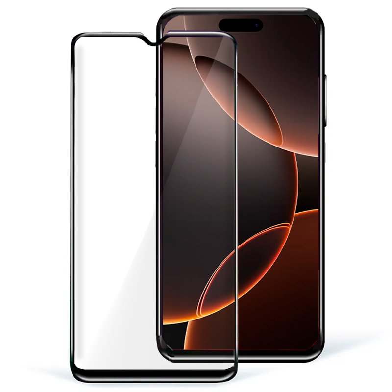 Protetor de ecrã de vidro temperado COOL para iPhone 16 Pro Max (FULL 3D)