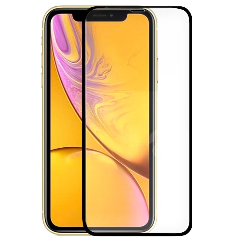 Protetor de ecrã de vidro temperado COOL para iPhone XR / iPhone 11 (FULL 3D)