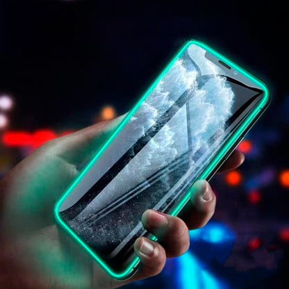 Protetor de ecrã de vidro temperado COOL para iPhone XR / iPhone 11 (Néon)