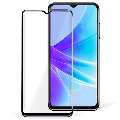 Protetor de ecrã de vidro temperado COOL para Oppo A57s / A77 5G / Realme Narzo 50 5G (FULL 3D Preto)