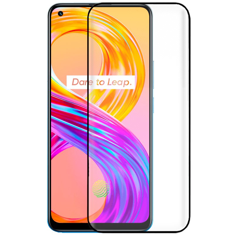 Protetor de ecrã de vidro temperado COOL para Realme 8/8 Pro (FULL 3D)