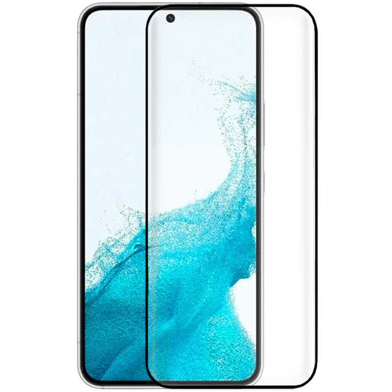 Protetor de ecrã de vidro temperado COOL para Samsung S901 Galaxy S22 (FULL 3D)